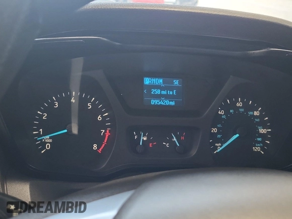 2018 Ford Transit with VIN 1FTYE1YM9JKB52270, listed as a IAAI auction lot 42714304 with 95,416 mi miles and . Bid and sale history available at DreamBid. Image 51.