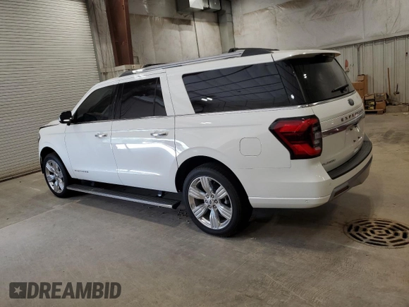 2024 Ford Expedition Max Platinum with VIN 1FMJK1M86REA38624, listed as a Copart auction lot 64295635 with 14,532 mi miles and Salvage title. Bid and sale history available at DreamBid. Image 2.