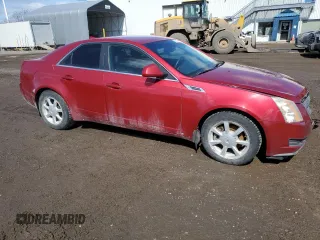 2009 Cadillac CTS RWD with VIN 1G6DF577X90155378, listed as a Copart auction lot 51456665 with 216,964 mi miles and Salvage Title. Bid and sale history available at DreamBid. Image 4.