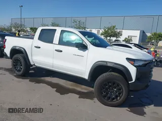 2024 Chevrolet Colorado 4WD Trail Boss with VIN 1GCPTEEK5R1117187, listed as a IAAI auction lot 42355825 with 10,837 mi miles and . Bid and sale history available at DreamBid. Image 1.