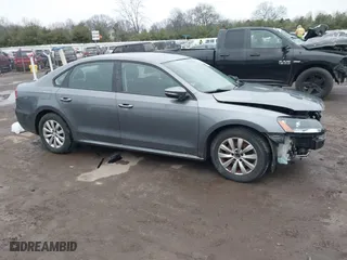 2012 Volkswagen Passat S w/Appearance with VIN 1VWAH7A34CC029189, listed as a IAAI auction lot 41110389 with 162,406 mi miles. Bid and sale history available at carsss.com. Image 14.