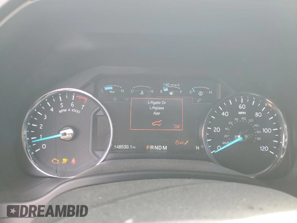 2018 Ford Expedition Max Limited with VIN 1FMJK1KT3JEA33926, listed as a Copart auction lot 48045815 with 148,530 mi miles and Salvage title. Bid and sale history available at DreamBid. Image 9.