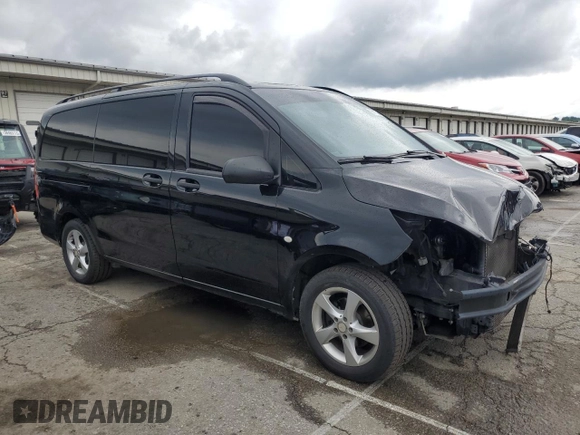 2016 Mercedes-Benz Metris Passenger with VIN WD4PG2EE0G3139800, listed as a Copart auction lot 59172655 with 345,121 mi miles and Salvage title. Bid and sale history available at DreamBid. Image 4.