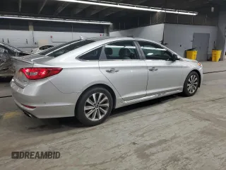 2015 Hyundai Sonata Limited with VIN 5NPE34AF2FH040714, listed as a Copart auction lot 55464585 with 162,231 mi miles and Clean Title. Bid and sale history available at carsss.com. Image 3.