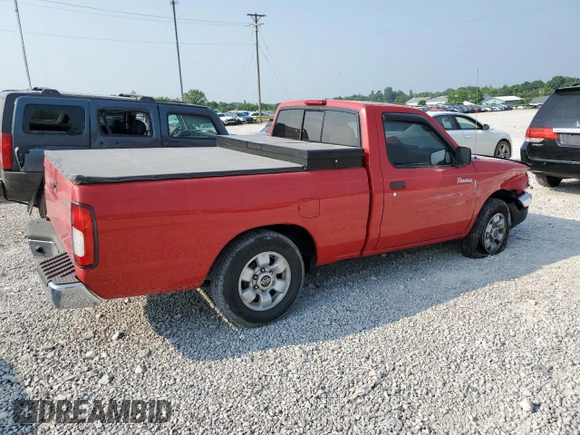 1998 Nissan Frontier XE with VIN 1N6DD21S4WC343917, listed as a Copart auction lot 59346585 with 127,324 mi miles and Salvage title. Bid and sale history available at DreamBid. Image 3.