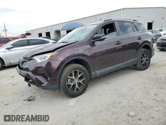 2018 Toyota RAV4 SE with VIN 2T3NFREV8JW444933, listed as a Copart auction lot 55832085 with 75,445 mi miles and Salvage title. Bid and sale history available at DreamBid. Image 1.
