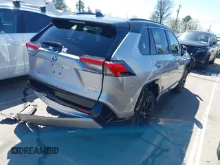 2024 Toyota RAV4 Hybrid XSE with VIN 4T3E6RFV7RU168500, listed as a IAAI auction lot 41750864 with 5,965 mi miles. Bid and sale history available at carsss.com. Image 4.