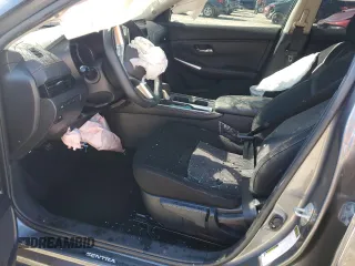 2022 Nissan Sentra SR with VIN 3N1AB8DV2NY229556, listed as a Copart auction lot 50306535 with 47,121 mi miles and Salvage Title. Bid and sale history available at carsss.com. Image 7.