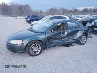 2005 Chrysler Sebring with VIN 1C3EL46X85N573848, listed as a Copart auction lot 82372884 with 125,112 mi miles and Salvage Title. Bid and sale history available at DreamBid. Image 1.