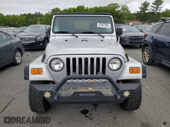 2004 Jeep Wrangler SE с VIN 1J4FA29144P720455, выставлен на аукционе Copart как лот 57907595 с пробегом 125 727 миль миль и Чистый • Clean title. История ставок и продаж доступна на DreamBid. Изображение 5.