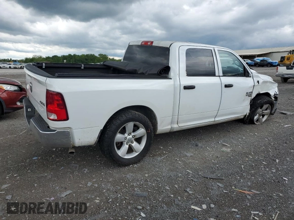 2022 Ram 1500 Tradesman z VIN 3C6RR7KG7NG211349, wystawiony jako Copart lot #55537185 z przebiegiem 73 000 mil mil oraz Szkoda całkowita • Salvage title. Historia ofert i sprzedaży dostępna na DreamBid. Obrazek 3.