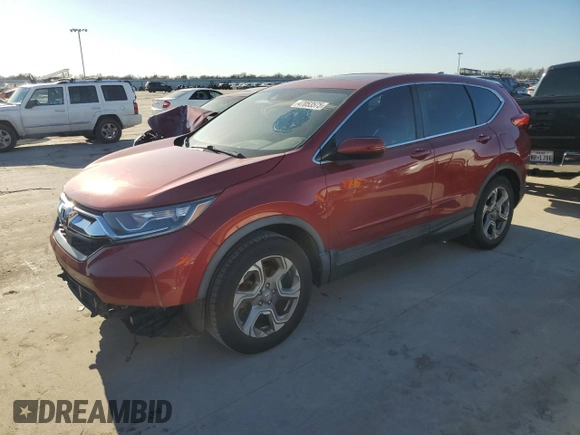 2018 Honda CR-V EX-L with VIN 2HKRW1H88JH501082, listed as a Copart auction lot 47053575 with 128,493 mi miles and Clean Title. Bid and sale history available at DreamBid. Image 1.
