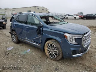 2024 GMC Terrain Denali with VIN 3GKALXEGXRL294070, listed as a Copart auction lot 57816284 with 216 mi miles and Salvage Title. Bid and sale history available at carsss.com. Image 4.