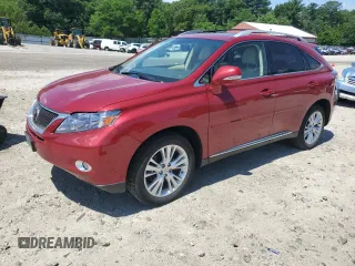 2010 Lexus RX 450h z VIN JTJBC1BA0A2407122, wystawiony jako Copart lot #60714845 z przebiegiem 65 425 mil mil oraz Czysty tytuł • Clean title. Historia ofert i sprzedaży dostępna na DreamBid. Obrazek 1.