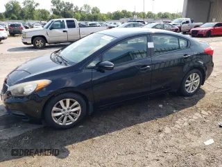 2015 Kia Forte LX with VIN KNAFX4A66F5414571, listed as a Copart auction lot 64008884 with 160,309 mi miles and Salvage Title. Bid and sale history available at carsss.com. Image 1.