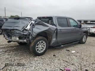 2021 Chevrolet Silverado 1500 LT with VIN 3GCUYDED2MG461666, listed as a Copart auction lot 78945304 with 36,867 mi miles and Salvage Title. Bid and sale history available at carsss.com. Image 3.