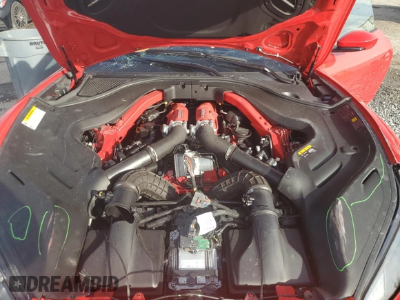 2019 Ferrari Portofino z VIN ZFF89FPA7K0241990, wystawiony jako Copart lot #87166084 z przebiegiem 5445 mil mil oraz Szkody całkowita. Historia ofert i sprzedaży dostępna na DreamBid. Obrazek 11.
