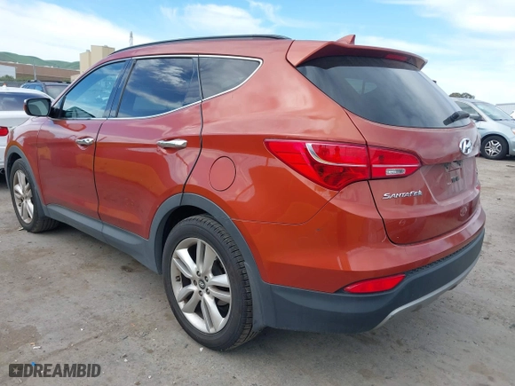 2013 Hyundai Santa Fe 2.0T Sport with VIN 5XYZUDLA3DG123041, listed as a IAAI auction lot 42004611 with 141,484 mi miles. Bid and sale history available at carsss.com. Image 3.
