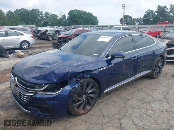 2019 Volkswagen Arteon SE R-Line with VIN WVWFR7AN8KE031697, listed as a IAAI auction lot 42445909 with 108,372 mi miles and . Bid and sale history available at DreamBid. Image 6.