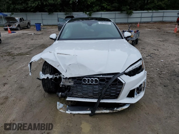 2023 Audi A5 Sportback S line Premium Plus with VIN WAUFACF55PA032231, listed as a Copart auction lot 53039083 with 4,484 mi miles. Bid and sale history available at carsss.com. Image 5.