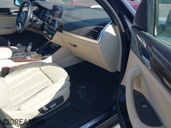 2019 BMW X3 sDrive30i with VIN 5UXTR7C56KLF29586, listed as a IAAI auction lot 41892881 with 26,415 mi miles. Bid and sale history available at carsss.com. Image 5.