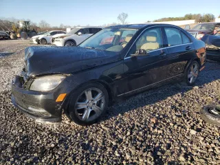 2011 Mercedes-Benz C-Class C 300 Sport with VIN WDDGF8BB3BR145385, listed as a Copart auction lot 51471895 with 149,480 mi miles and Salvage Title. Bid and sale history available at carsss.com. Image 1.