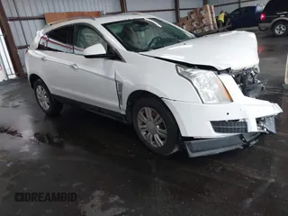 2012 Cadillac SRX Luxury Collection with VIN 3GYFNAE37CS644073, listed as a IAAI auction lot 41965214 with 179,400 mi miles and . Bid and sale history available at carsss.com. Image 1.
