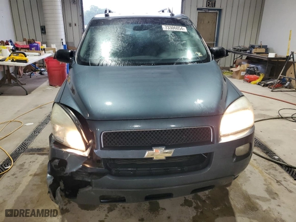 2005 Chevrolet Uplander LT with VIN 1GNDV33L95D257871, listed as a Copart auction lot 73306054 with NaN miles and Salvage Title. Bid and sale history available at carsss.com. Image 5.