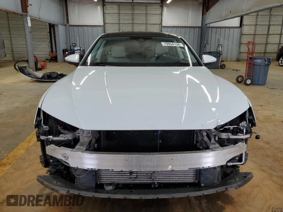 2020 Audi A7 Prestige with VIN WAUV2AF2XLN075162, listed as a Copart auction lot 79954134 with 47,639 mi miles and Salvage Title. Bid and sale history available at carsss.com. Image 5.