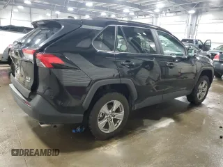 2024 Toyota RAV4 XLE with VIN 2T3P1RFV7RW455682, listed as a Copart auction lot 48234455 with 25,953 mi miles and Salvage Title. Bid and sale history available at DreamBid. Image 3.