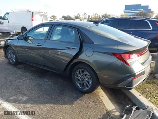 2024 Hyundai Elantra SEL with VIN KMHLM4DG8RU763398, listed as a IAAI auction lot 41506136 with 13,182 mi miles. Bid and sale history available at carsss.com. Image 3.