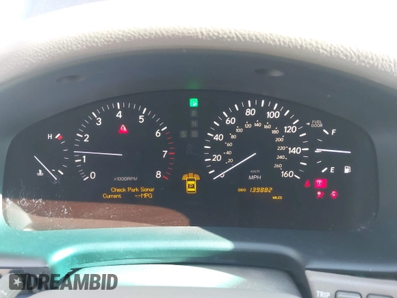 2004 Lexus LS 430 with VIN JTHBN36F140149755, listed as a IAAI auction lot 41999631 with 139,882 mi miles and . Bid and sale history available at DreamBid. Image 7.