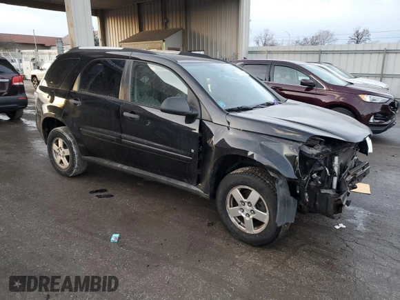 2009 Chevrolet Equinox LS with VIN 2CNDL13F196247820, listed as a Copart auction lot 43920755 with 127,125 mi miles and Clean Title. Bid and sale history available at carsss.com. Image 4.