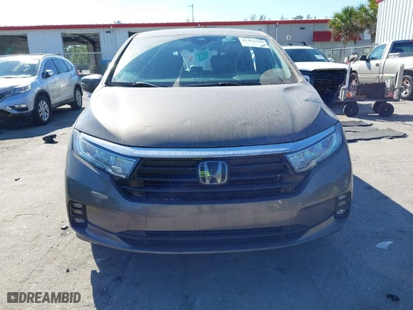 2021 Honda Odyssey EX with VIN 5FNRL6H59MB036990, listed as a IAAI auction lot 41452584 with NaN miles. Bid and sale history available at carsss.com. Image 13.