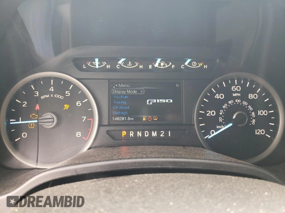 2019 Ford F-150 XL with VIN 1FTEX1EB8KKC53169, listed as a Copart auction lot 71205944 with 146,281 mi miles and Salvage Title. Bid and sale history available at carsss.com. Image 9.