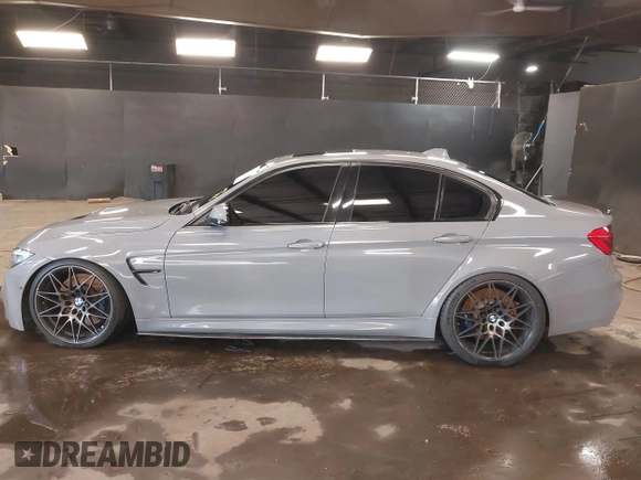 2018 BMW M3 with VIN WBS8M9C53J5J79991, listed as a IAAI auction lot 41881835 with 59,668 mi miles and . Bid and sale history available at DreamBid. Image 14.