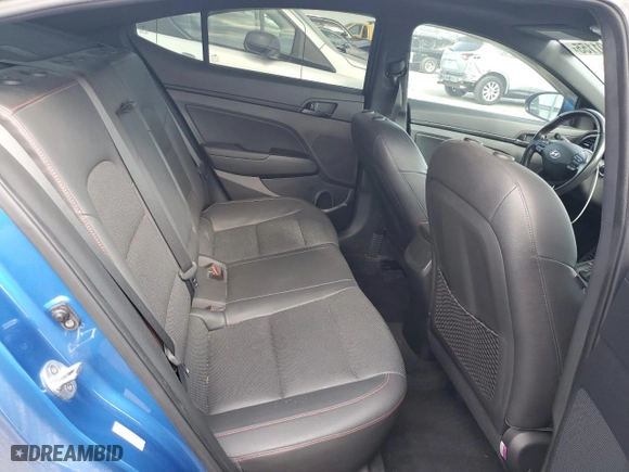 2018 Hyundai Elantra Sport with VIN KMHD04LB1JU468220, listed as a Copart auction lot 53391155 with 117,084 mi miles and Clean Title. Bid and sale history available at carsss.com. Image 10.