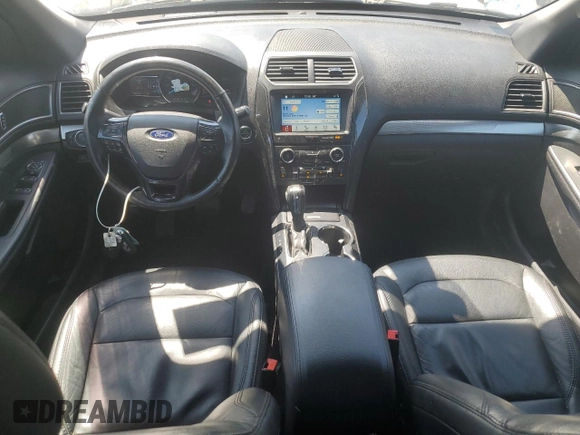 2018 Ford Explorer XLT with VIN 1FM5K8D89JGB01802, listed as a Copart auction lot 51466695 with 153,831 mi miles and Salvage Title. Bid and sale history available at DreamBid. Image 8.