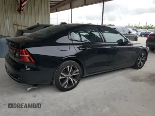 2024 Volvo S60 Core Dark Theme with VIN 7JRL12FK5RG291468, listed as a Copart auction lot 59787115 with 7,388 mi miles and Salvage title. Bid and sale history available at DreamBid. Image 3.