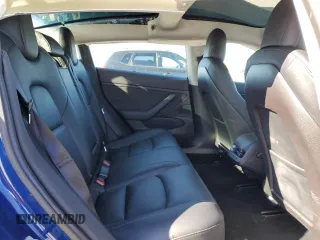 2020 Tesla Model 3 Long Range with VIN 5YJ3E1EB6LF617634, listed as a Copart auction lot 87010814 with 72,916 mi miles and Salvage Title. Bid and sale history available at carsss.com. Image 11.