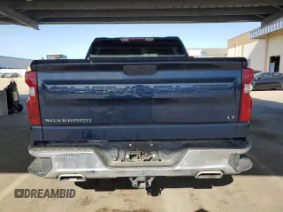 2022 Chevrolet Silverado 1500 LT with VIN 1GCUYDED5NZ218256, listed as a Copart auction lot 52565255 with 87,481 mi miles and Salvage Title. Bid and sale history available at DreamBid. Image 6.