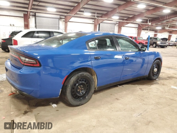 2018 Dodge Charger Police with VIN 2C3CDXKT0JH316369, listed as a Copart auction lot 43616815 with 93,947 mi miles and Clean Title. Bid and sale history available at carsss.com. Image 3.