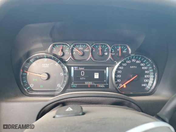 2018 Chevrolet Tahoe LT with VIN 1GNSCBKC8JR242106, listed as a Copart auction lot 76522954 with 92,089 mi miles and Non Repairable. Bid and sale history available at carsss.com. Image 9.