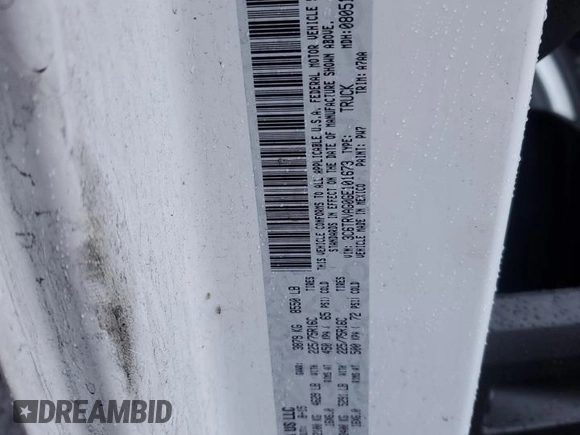 2016 Ram ProMaster Cargo with VIN 3C6TRVAG0GE101673, listed as a Copart auction lot 78453754 with 169,523 mi miles and Salvage Title. Bid and sale history available at DreamBid. Image 12.