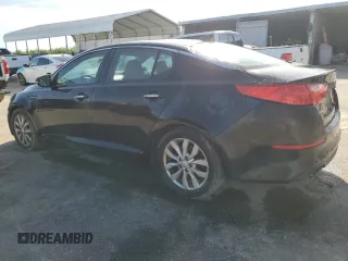 2015 Kia Optima LX with VIN 5XXGM4A75FG352858, listed as a Copart auction lot 50619205 with 166,145 mi miles and Salvage Title. Bid and sale history available at carsss.com. Image 2.