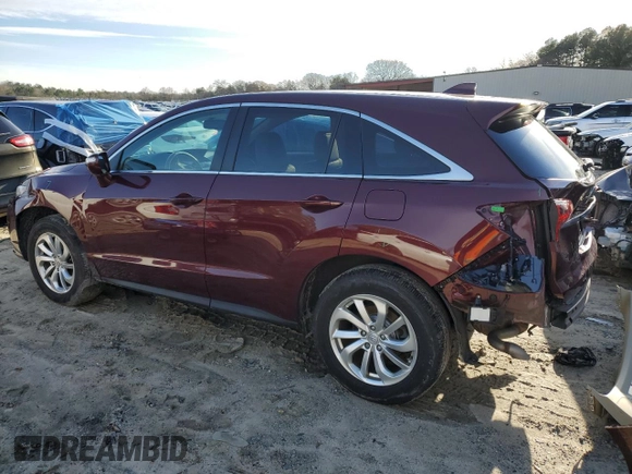 2017 Acura RDX w/Technology Pkg with VIN 5J8TB4H57HL035838, listed as a Copart auction lot 78511303 with 66,638 mi miles. Bid and sale history available at carsss.com. Image 2.