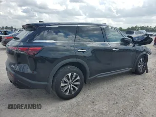 2024 Infiniti QX60 Pure with VIN 5N1DL1ES4RC340221, listed as a Copart auction lot 61265514 with Not provided miles and Salvage title. Bid and sale history available at DreamBid. Image 3.