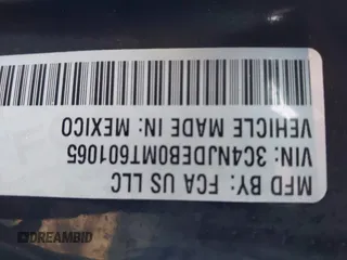 2021 Jeep Compass 80th Anniversary с VIN 3C4NJDEB0MT601065, выставлен на аукционе IAAI как лот 40804626 с пробегом 47 373 миль миль и . История ставок и продаж доступна на DreamBid. Изображение 9.