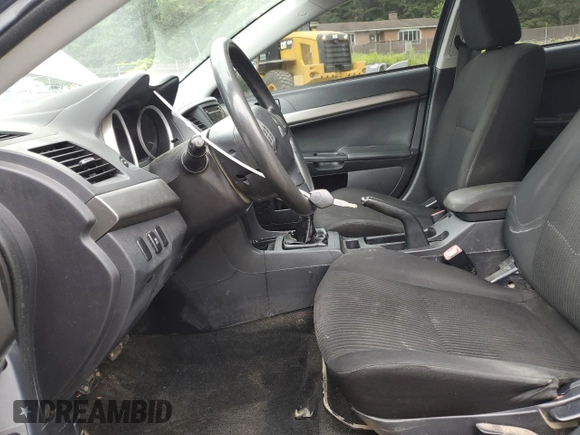 2014 Mitsubishi Lancer ES with VIN JA32U2FU2EU007839, listed as a Copart auction lot 63634755 with 202,877 mi miles and Salvage title. Bid and sale history available at DreamBid. Image 7.