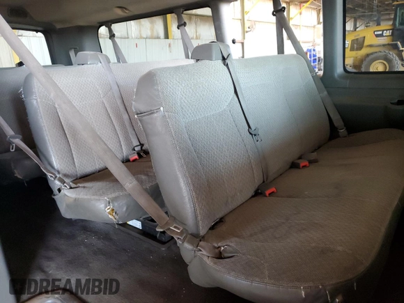 2012 Chevrolet Express Passenger 1LT with VIN 1GAZG1FG7C1123301, listed as a Copart auction lot 57155095 with 162,248 mi miles and Clean title. Bid and sale history available at DreamBid. Image 11.